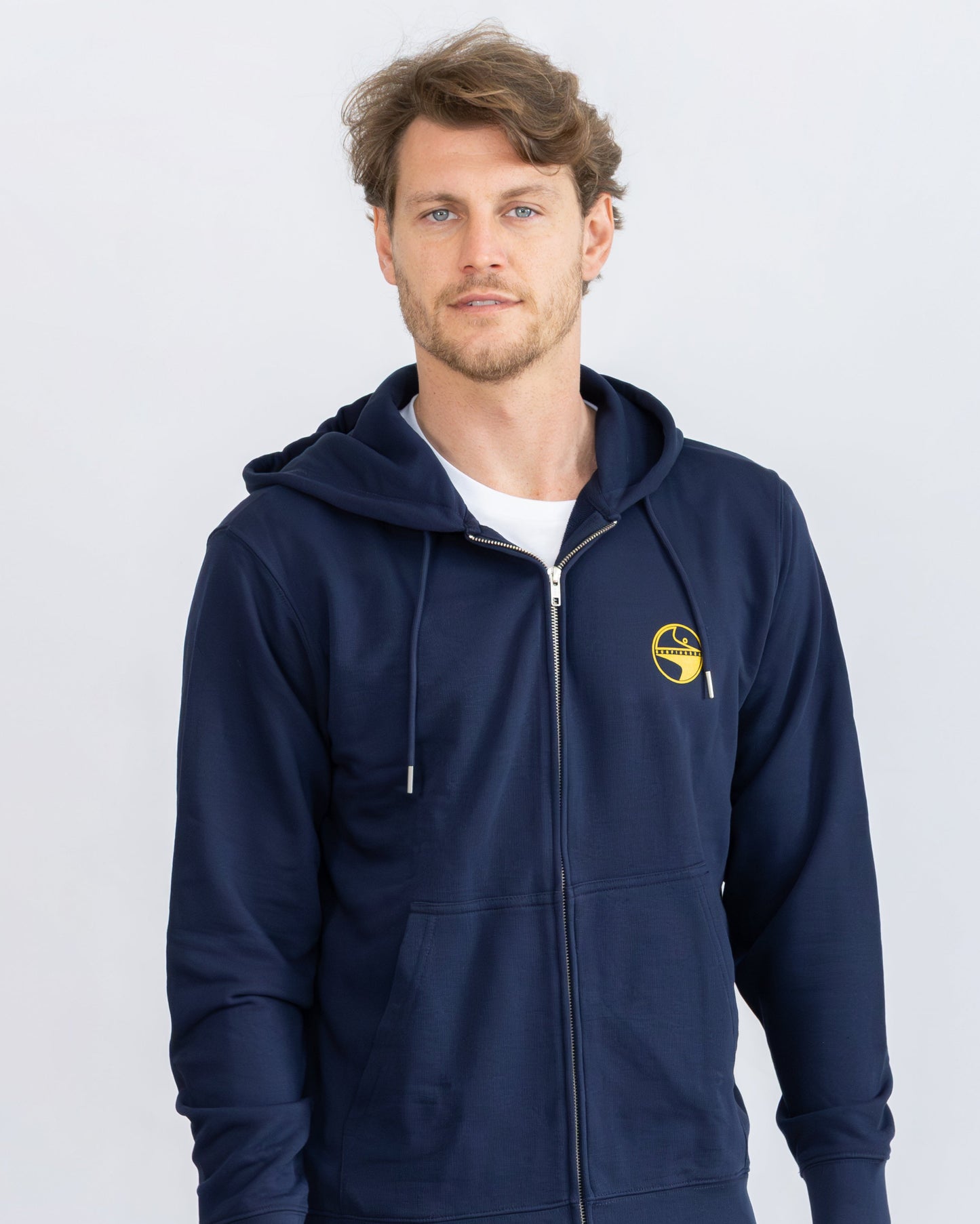 French Navy & Yellow