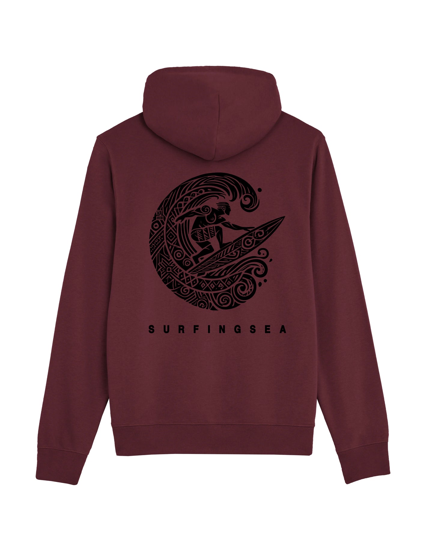 Burgundy & Black