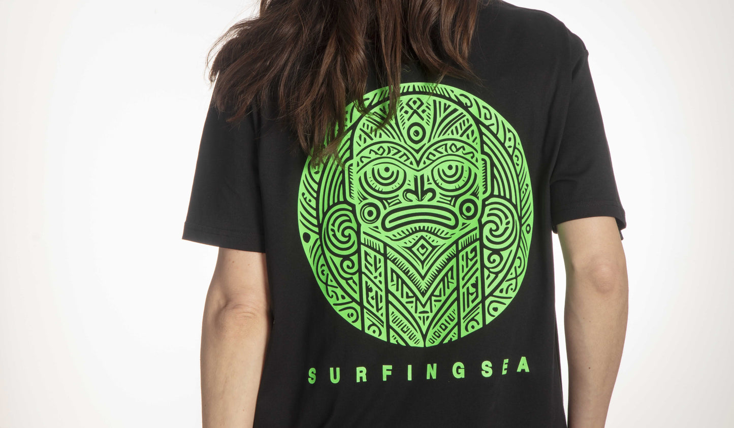 Black & Green Fluo